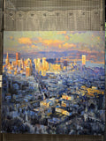 Afternoon Over San Francisco Original Oil by Roulette