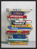 The Games of Life by Gail Chandler - In black Float Frame