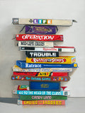 The Games of Life painting of board games by Gail Chandler