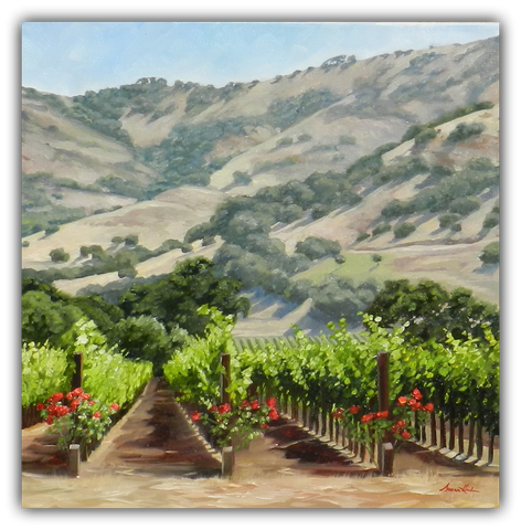 Morning Spring Vines by Susan Hoehn