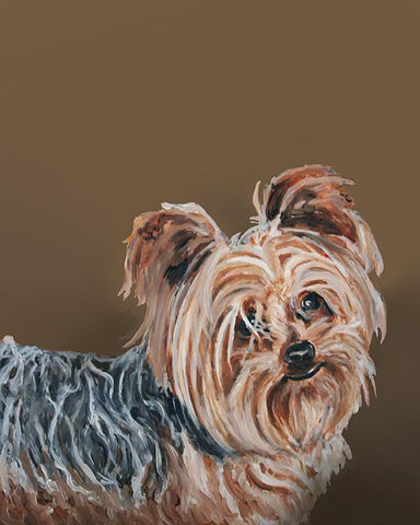 Yorkie - by renowned Napa Valley artist Gail Chandler.