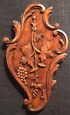 Vin Rococo - Bordeaux 24x14" Woodcarving