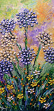 Lilies of the Nile in Flourishing Pastures Original 40x20"
