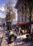 Marchande de Fleurs - Canvas Print