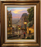 May in Paris - 24x20/32x28 Framed - Original