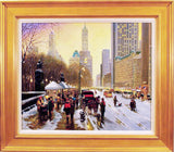 New York in the Snow - 20x24"/27.5x31.5" - Original