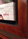 Gallery 1870 preferred framing of Eric Christensen's watercolor Standing Tall