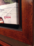 Gallery 1870 preferred framing of Eric Christensen's watercolor Standing Tall