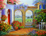 Sun Washed Vineyards - 30x36" limited original