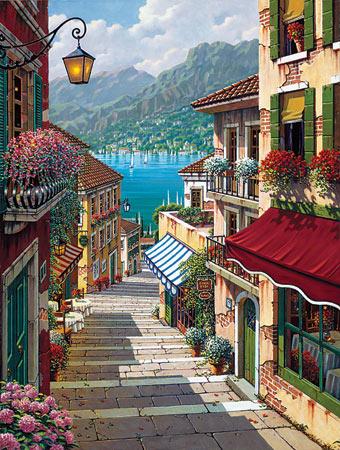 Bellagio Village - Canvas Print